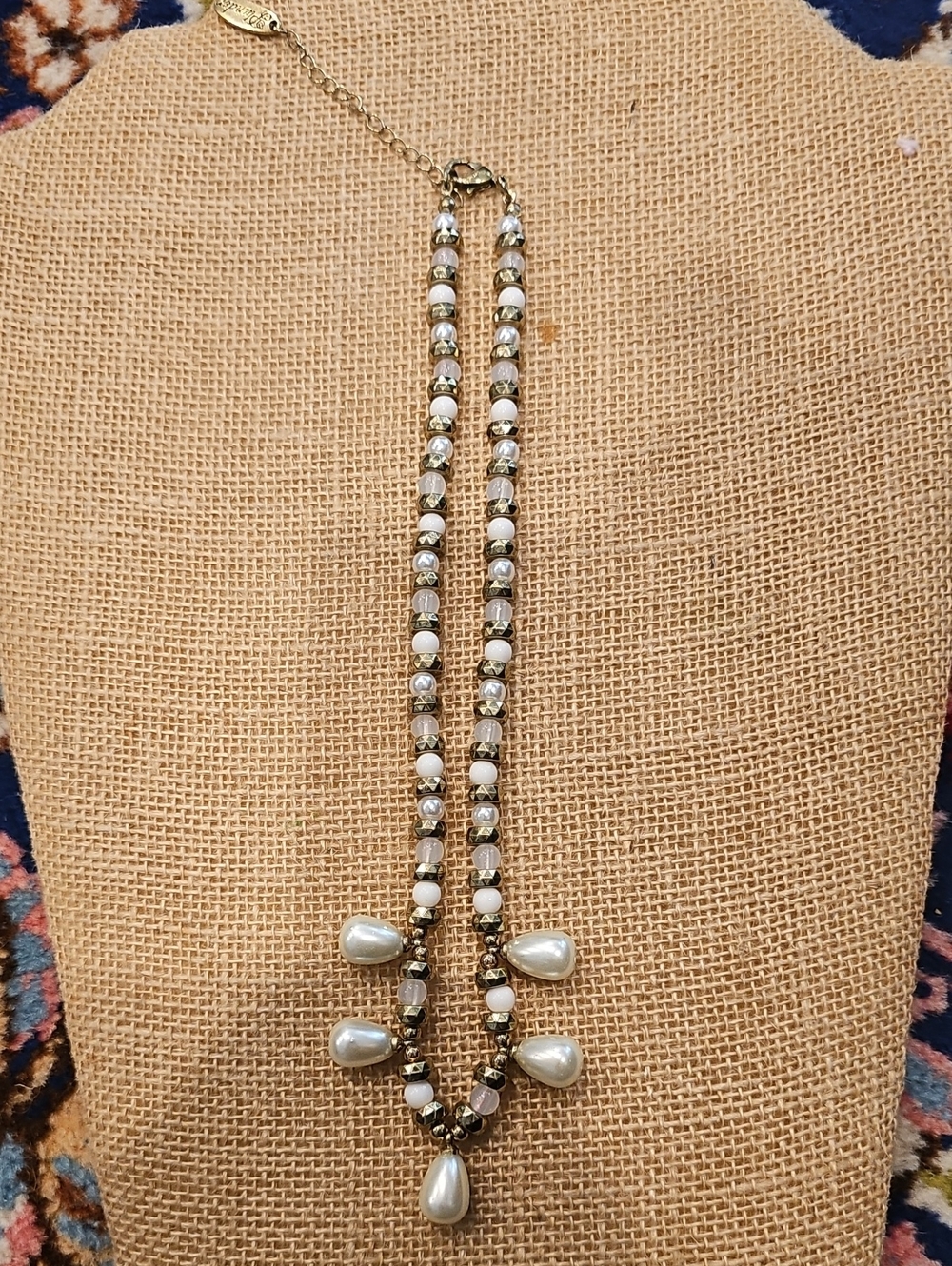New Plunder Gold & Pearl Necklace